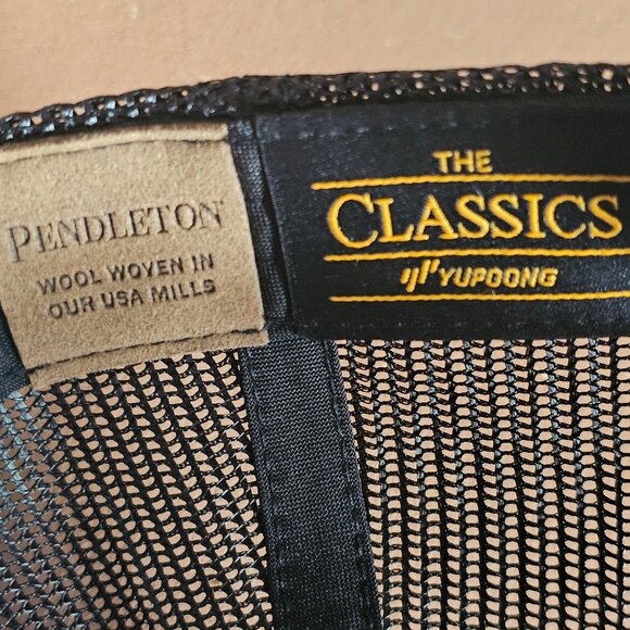 Pendleton Trucker Snapback Wool Cap Hike Fish Adult Fit New with Tags - Picture 4 of 4